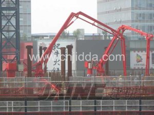 Mobile Concrete Placing boom/concrete distributro